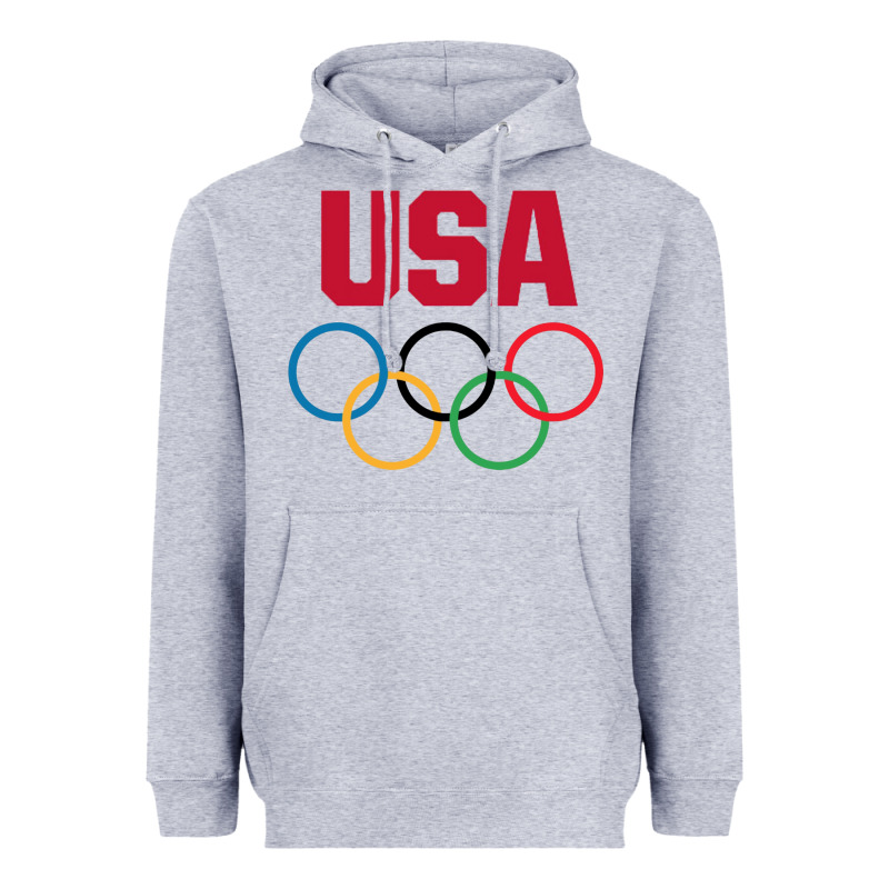 Olympic Rings Heavyweight Hoodie by artisFamous | Teevron