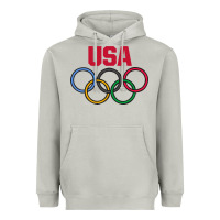 Moon Dust Olympic Rings Heavyweight Hoodie - artisFamous