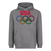 Storm Olympic Rings Heavyweight Hoodie - artisFamous