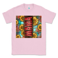 Bubblegum Pink Mama Sunflower Classic Tee - CowGirlArtShop