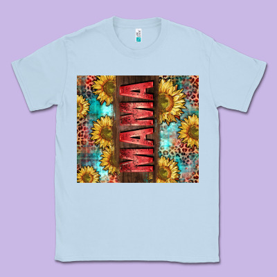Mama Sunflower Classic Tee Designed By Cowgirlartshop