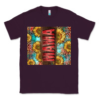Plum Mama Sunflower Classic Tee - CowGirlArtShop