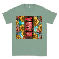 Sage Mama Sunflower Classic Tee - CowGirlArtShop