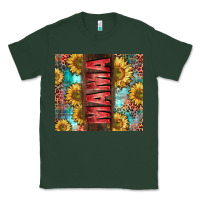 Sports Green Mama Sunflower Classic Tee - CowGirlArtShop