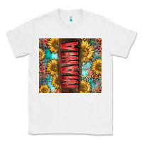 White Mama Sunflower Classic Tee - CowGirlArtShop