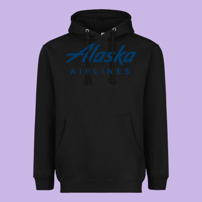 Alaska Airlines Heavyweight Hoodie Designed By Artisfamous