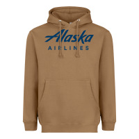 Toasted Coconut Alaska Airlines Heavyweight Hoodie - artisFamous