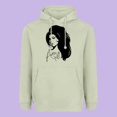 Amy Winehouse Heavyweight Hoodie Designed By Artisfamous