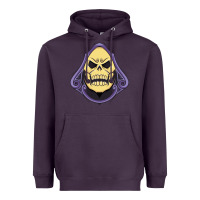 Plum Vintage Skeletor Heavyweight Hoodie - artisFamous
