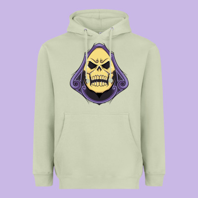 Vintage Skeletor Heavyweight Hoodie Designed By Artisfamous