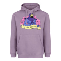 Lavender Vintage Skeletor ı am not nice Heavyweight Hoodie - artisFamous