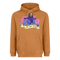 Meerkat Vintage Skeletor ı am not nice Heavyweight Hoodie - artisFamous