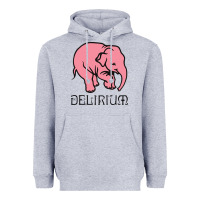 Heather Grey delirium tremens Heavyweight Hoodie - artisFamous