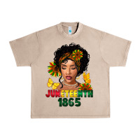 French Oak juneteenth 1865 black woman Urban Heavy Tee - FaDigitalArtStudio