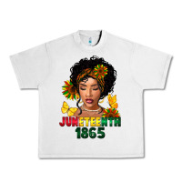 Lunar Rock juneteenth 1865 black woman Urban Heavy Tee - FaDigitalArtStudio