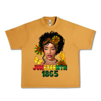 Peanut Butter juneteenth 1865 black woman Urban Heavy Tee - FaDigitalArtStudio