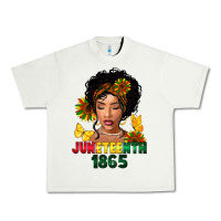 Pistachio juneteenth 1865 black woman Urban Heavy Tee - FaDigitalArtStudio