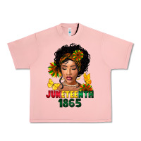 Salmon juneteenth 1865 black woman Urban Heavy Tee - FaDigitalArtStudio