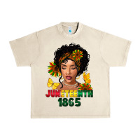 Sandshell juneteenth 1865 black woman Urban Heavy Tee - FaDigitalArtStudio