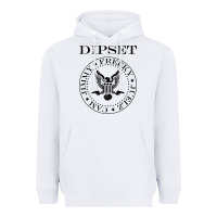 White dipset diplomats Heavyweight Hoodie - artisFamous
