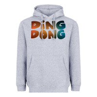 Heather Grey ding dong new Heavyweight Hoodie - artisFamous