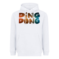 White ding dong new Heavyweight Hoodie - artisFamous