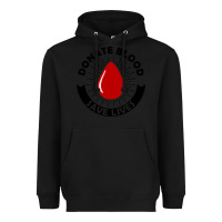 Black donate blood save lives blood donor Heavyweight Hoodie - artisFamous