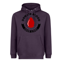 Plum donate blood save lives blood donor Heavyweight Hoodie - artisFamous