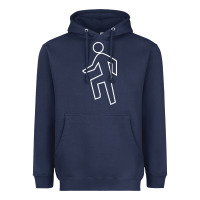 Navy everyday im shufflin Heavyweight Hoodie - artisFamous