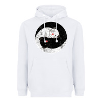 White ferret harmony Heavyweight Hoodie - artisFamous