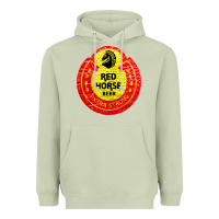 Matcha red horse Heavyweight Hoodie - artisFamous