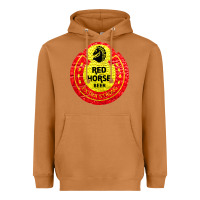 Meerkat red horse Heavyweight Hoodie - artisFamous