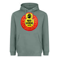 Sage red horse Heavyweight Hoodie - artisFamous