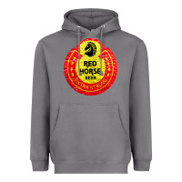 Storm red horse Heavyweight Hoodie - artisFamous
