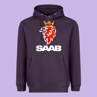 Saab Heavyweight Hoodie Designed By Artisfamous