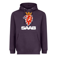 Plum saab Heavyweight Hoodie - artisFamous
