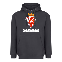 Smoke saab Heavyweight Hoodie - artisFamous