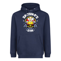 Navy anime gym Heavyweight Hoodie - artisFamous