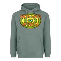 Sage sick sad world Heavyweight Hoodie - artisFamous