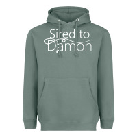 Sage sired to damon Heavyweight Hoodie - artisFamous