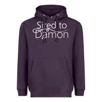 Plum sired to damon Heavyweight Hoodie - artisFamous