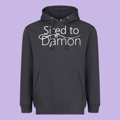 Sired To Damon Heavyweight Hoodie Designed By Artisfamous