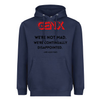 Navy genx were not mad Heavyweight Hoodie - artisFamous