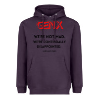 Plum genx were not mad Heavyweight Hoodie - artisFamous
