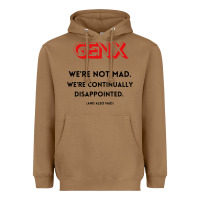Toasted Coconut genx were not mad Heavyweight Hoodie - artisFamous
