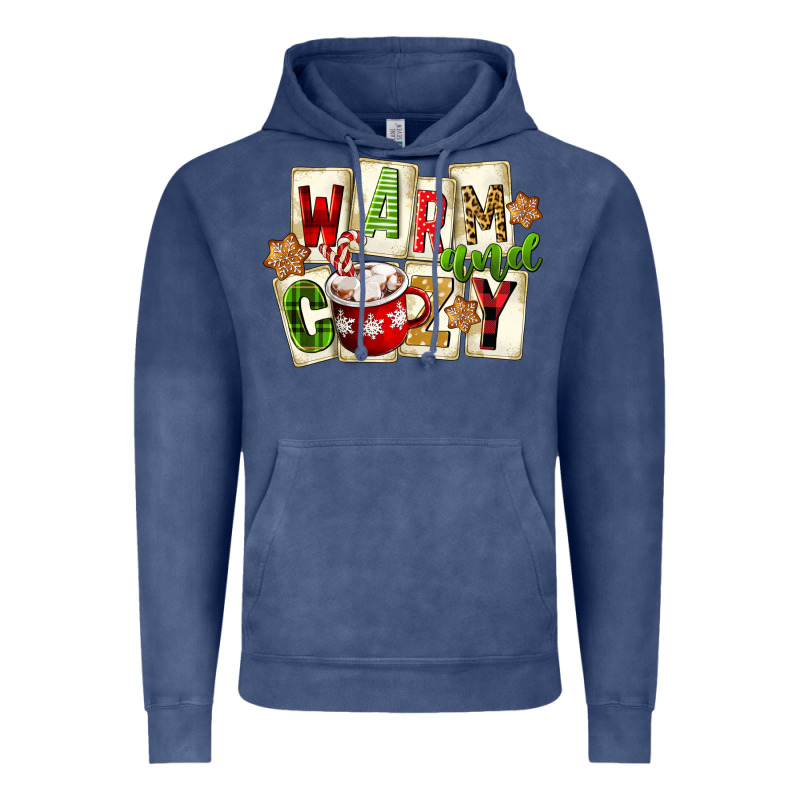 Warm And Cozy Hot Cocoa Vintage Hoodie by FaDigitalArtStudio | Teevron