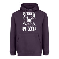 Plum sudden death records Heavyweight Hoodie - artisFamous