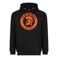 Black trojann records est 1968 Heavyweight Hoodie - artisFamous