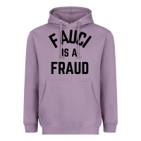 Lavender fauci is a fraud Heavyweight Hoodie - artisFamous