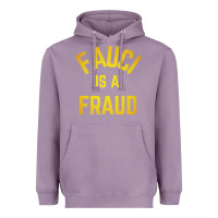 Lavender fauci is a fraud Heavyweight Hoodie - artisFamous